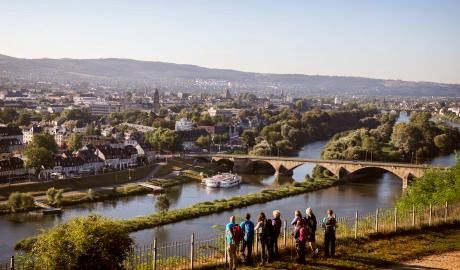 Trier und der Mosellauf von Metz bis Koblenz